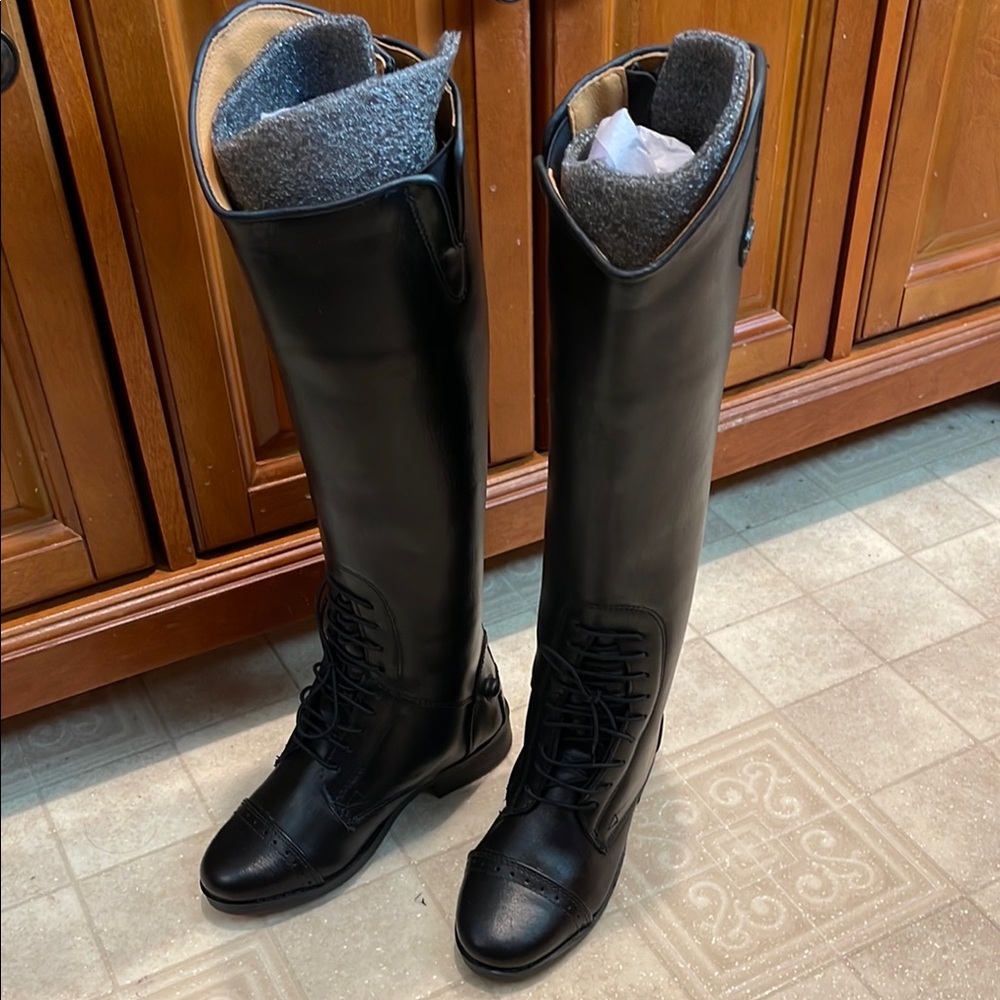 🆕 Equistar Childs All-Weather Synthetic Field Riding Boots - Little Kids 2